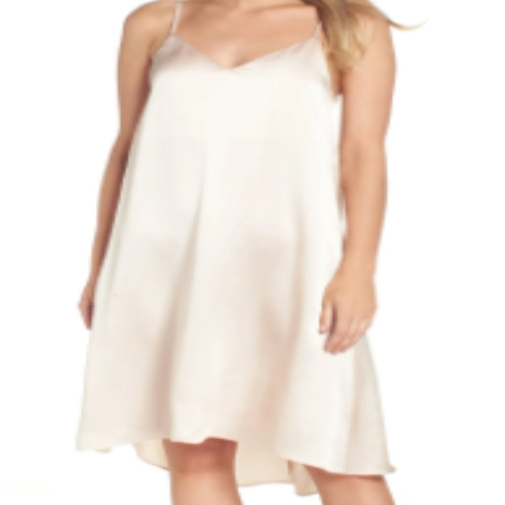 Papinelle Pure 100% Silk Slip Nightgown